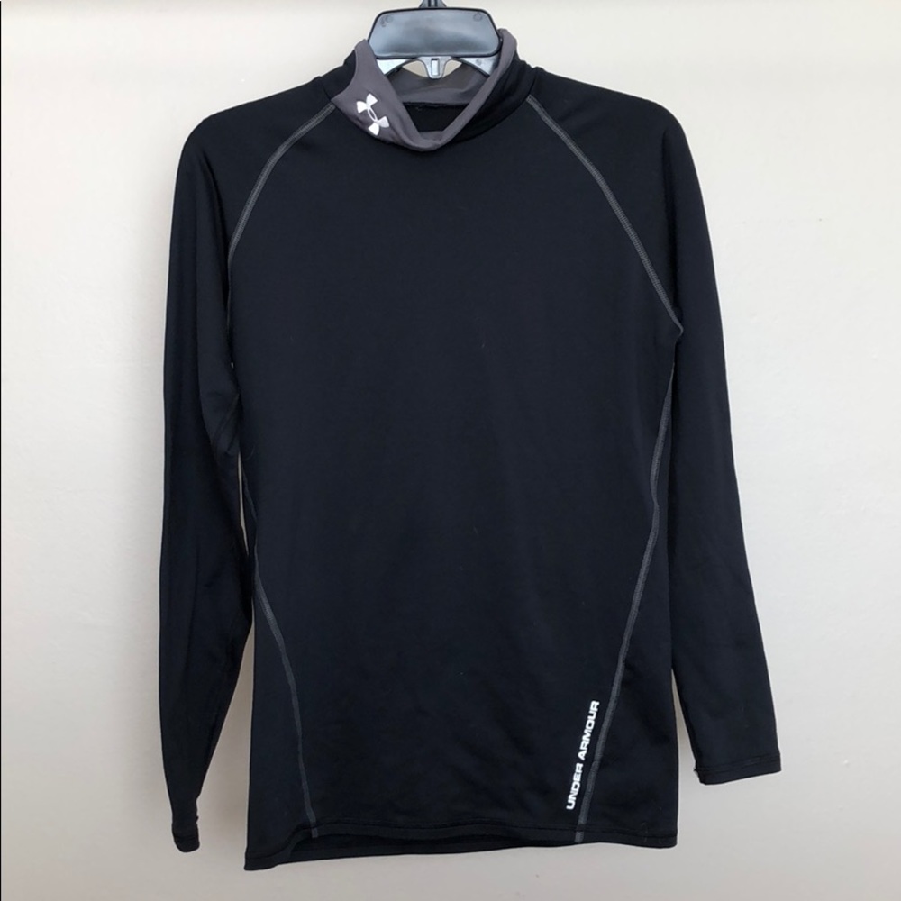 Men’s Small Black Under Armour LS Base Layer